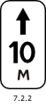 Дорожный знак прямоугольный со стрелками